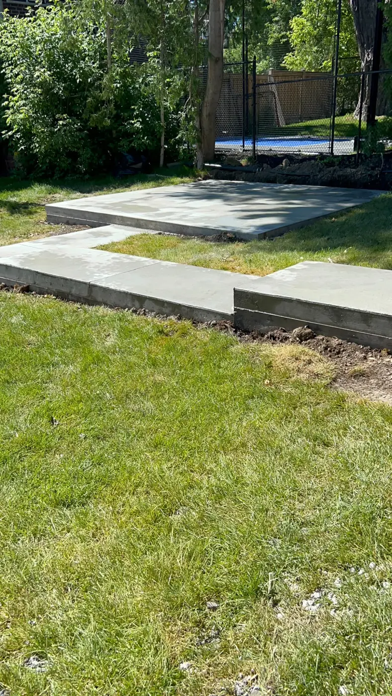 Concrete slab pour in the GTA